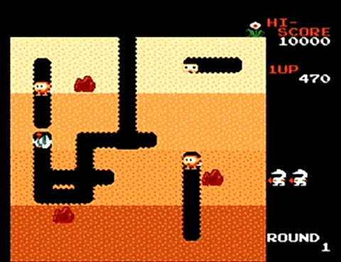 Dig Dug (NES version) Dig Dug (NES version)